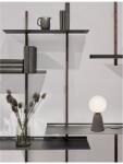Nova Luce Veioza ZERO Gray Concrete & Opal Sticla LED G9 1x5W 230V IP20 Fara bec (NV9577010)
