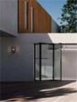 Nova Luce Aplica AMEL Nisipiu Negru Aluminiu turnat Aluminiu & Policarbonat transparent LED E27 1x12W 220-240V IP65 Fara bec (NV9030577)