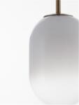 Nova Luce Lampa suspendata CHRYSI Alama aurie Metal Gradient Alb Sticla LED G9 1x5 Wat 230 Volt IP20 Fara bec (NV9092821)
