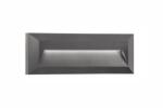 Nova Luce Lampa trepte PULSAR Inchis Gray ABS, AC Driver Included LED 2 Wat 160Lm 3000K or 4000K, 220-220 Volt 50Hz Beam 32 degrees -IP54 (NV811502)