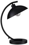 Nova Luce Veioza MIRBA Nisipiu Negru Metal Outside Auriu Metal Inside LED E27 1x12W 230V IP20 Fara bec Lungime cablu: 130 cm (NV9035981)