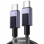 UGREEN L513 USB-C-USB-C kábel, Power Delivery (PD) 240W, 1m, 480Mbps (Ezüst) (45067)
