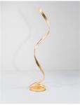 Nova Luce Lampa podea LEON Auriuen Leaf Aluminiu & Acrylic LED 28 Wat 230 Volt 1700Lm 3000K IP20 (NV9512110)