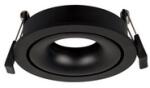 Nova Luce Spot ENZO Nisipiu Negru Aluminiu GU10 1x50W IP20 Fara bec Adjustable (NV7201202)