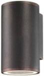 Nova Luce Aplica NODUS Antique Brown Aluminiu & Sticla Diffuser GU10 1x35W 220-240 Volt 50Hz -IP54- (NV773222)