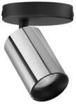 Nova Luce Spot INUS Negru & Crom Aluminiu LED GU10 1x10W 220-240V IP20 Fara bec (NV9111626)