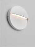 Nova Luce Aplica TOBY Nisipiu Alb Aluminiu Dispersor policarbonat LED 3 Wat 220-240 Volt 147Lm 3000K IP54 (NV9030814)