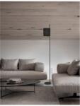 Nova Luce Lampa podea YAMA Negru Fabrirc Shade & Negru Aluminiu Intrerupator On/Off LED E27 1x12 Wat 230Volt IP20 Fara bec (NV9180522)