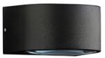 Nova Luce Aplica OPERA Nisipiu Negru Aluminiu & Sticla LED 6 Wat 220-240 Volt 478Lm 3000K IP54 (NV9030940)