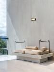 Nova Luce Aplica INGA Nisipiu Negru Aluminiu turnat Aluminiu & Sticla clara LED 11W 220-240V 875Lm 3000K IP65 (NV9030593)
