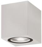Nova Luce Aplica NERO Aluminiu Alb & Sticla Diffuser GU10 1x35 Wat 220-240 Volt 50Hz -IP54 (NV910041)
