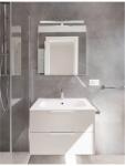 Nova Luce Corp de iluminat pentru baie VANESE Crom Aluminiu & Acrylic LED 18W 1922Lm 3000K IP44 (NV787008)