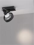 Nova Luce Spot THOMAS Negru Aluminiu LED AR111 35W IP20 230V Rotating & Adjustable Fara bec (NV9113221)
