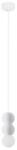 Nova Luce Lampa suspendata ZERO Nisipiu Alb Gypsum & Opal Sticla LED G9 1X5Wat 100-240Volt IP20 Fara bec (NV9577020)