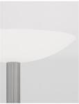Nova Luce Lampa podea ROCCO Satin Nickel Metal & Acrylic Mat Alb Sticla LED 30 Wat 230 Volt 2700Lm 3000K IP20 (NV9020301)