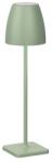 Nova Luce Lampa podea COLT Nisipiu Olive Verde Aluminiu turnat Aluminiu & Acrylic LED 2 Wat 207Lm 3000K IP54 Beam Angle 62O DC 5V Intrerupator On/Off USB Wire Dimabil (NV9223998)