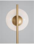 Nova Luce Lampa podea CANTONA Alb Opal Sticla Alama aurie & Marble LED E27 1x12W 230V IP20 Fara bec (NV9960619)