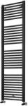 Ares 500x800 törölközőszárítós radiátor egyenes fekete