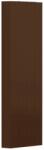 EURAD Plus 11 DK 600x1800 barna finoman polirozott acél függőleges lapradiátor