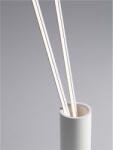 Nova Luce Lampa podea KIMOLIA Mat Alb Aluminiu LED 49 Wat 220-240Volt 3492Lm 3000K IP20 (NV9088144)