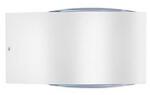 Nova Luce Aplica OPERA Nisipiu Alb Aluminiu & Sticla LED 11 Wat 220-240 Volt 950Lm 3000K IP54 (NV9030939)
