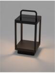 Nova Luce Lampa podea BALI Anthracit Aluminiu turnat Aluminiu LED 2 Wat 250Lm 3000K CRI>80 200-240 Volt IP65 Solar / USB Wire (NV9922360)
