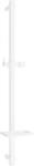 Mexen zuhanyrúd DQ 80 cm szappantartóval, csaptelep nélkül, fehér, 79381-20 (79381-20)
