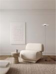 Nova Luce Lampa podea OLEA Touch Dimabil Nisipiu Alb Aluminiu LED 16 Wat 220-240Volt 518Lm 3000K IP20 (NV9580696)