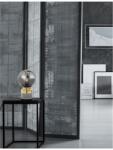 Nova Luce Veioza JULIET Smoke Gray Sticla Brass & G ray Metal Baza LED E14 1x5 Wat 230 Volt IP20 Fara bec (NV9010264)