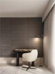Nova Luce Lampa podea TILIA Touch Dimabil Nisipiu Negru Aluminiu LED 26 Wat 220-240 Volt 1149Lm 3000K IP20 Deschis sus & jos (NV9088150)