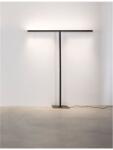 Nova Luce Lampa podea GAL Nisipiu Negru Aluminiu LED sus 45 Wat 4050Lm jos 15 Wat 1350Lm Dimabil josside 3000K 230 Volt IP20 CRI>90 UGR (NV9008815)