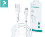 DEVIA USB - USB Type-C adat- és töltőkábel 1 m-es vezetékkel - Devia Kintone Cable V2 Series for Type-C - 5V/2.1A - white