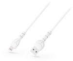 DEVIA USB - Lightning adat- és töltőkábel 1 m-es vezetékkel - Devia Kintone Cable V2 Series for Lightning - 5V/2.1A - white - ECO csomagolás