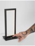Nova Luce Veioza WENNA Mat Negru Aluminiu & Acrylic 3 Step Touch Dimabil LED 12 Wat 230 Volt 750Lm 3000K IP20 (NV9500811)