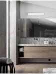 Nova Luce Corp de iluminat pentru baie POLO Opal Sticla & Satin Nickel LED E14 3x5W IP44 Fara bec (NV602201)