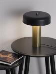 Nova Luce Veioza PANDORA Auriu & Negru Aluminiu & Acrylic LED 18 Wat 230 Volt 733.9Lm 3000K IP20 (NV9043300)