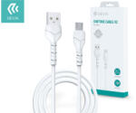 DEVIA USB - micro USB adat- és töltőkábel 1 m-es vezetékkel - Devia Kintone Cable V2 Series for Micro USB - 5V/2.1A - white