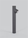 Nova Luce Pitic RAMO Inchis Gray Aluminiu Sticla Diffuser LED GU10 1x7 Wat 220-240 Volt IP65 (NV9291702)