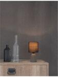 Nova Luce Veioza ZERO Gray Concrete & Negru Fabric Shade LED E14 1x5W 230V IP20 Fara bec (NV9577161)