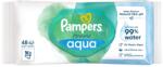 Pampers Harmonie AQUA babatisztító törlőkendő 48 db