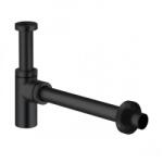 Kludi Sifon design pentru lavoar, Kludi, G 1 1/4, negru mat, 1002039-00 (1002039-00)