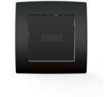 ELMARK City két pólusú 102-es kapcsoló antracit (193791)