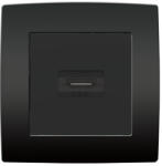 ELMARK City dupla HDMI aljzat antracit (193747)