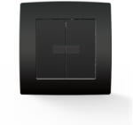 ELMARK City dupla alternatív 106+6-os kapcsoló antracit (193051)