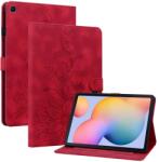 ART LILY Husă tip carte pentru Samsung Galaxy Tab S6 Lite 2024 / S6 Lite 2022 / S6 Lite roșu