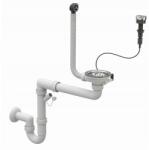Gamma Lavre mosogató szifon 1 medencés mosogatóhoz automata króm (1A11CH)