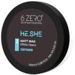 6. Zero He. She Matt Wax 100ml - fodrasznagyker