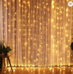 Masterled LED függöny USB 5V 300xLED távirányítóval 2700K LVT (LVTCHO0008)