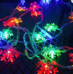 Masterled Karácsonyi fényfüzér 8x LED elemes, dekoratív, hóemberek, szellemek, 4, 33 m, játszó, fehér + USB C (LVTCHO0072)