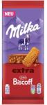 Milka Extra Lotus Biscoff Karamellás Ízű Kekszdarabokkal 190g